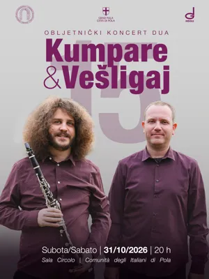 Obljetnićki koncert dua Kumpare & Vešligaj