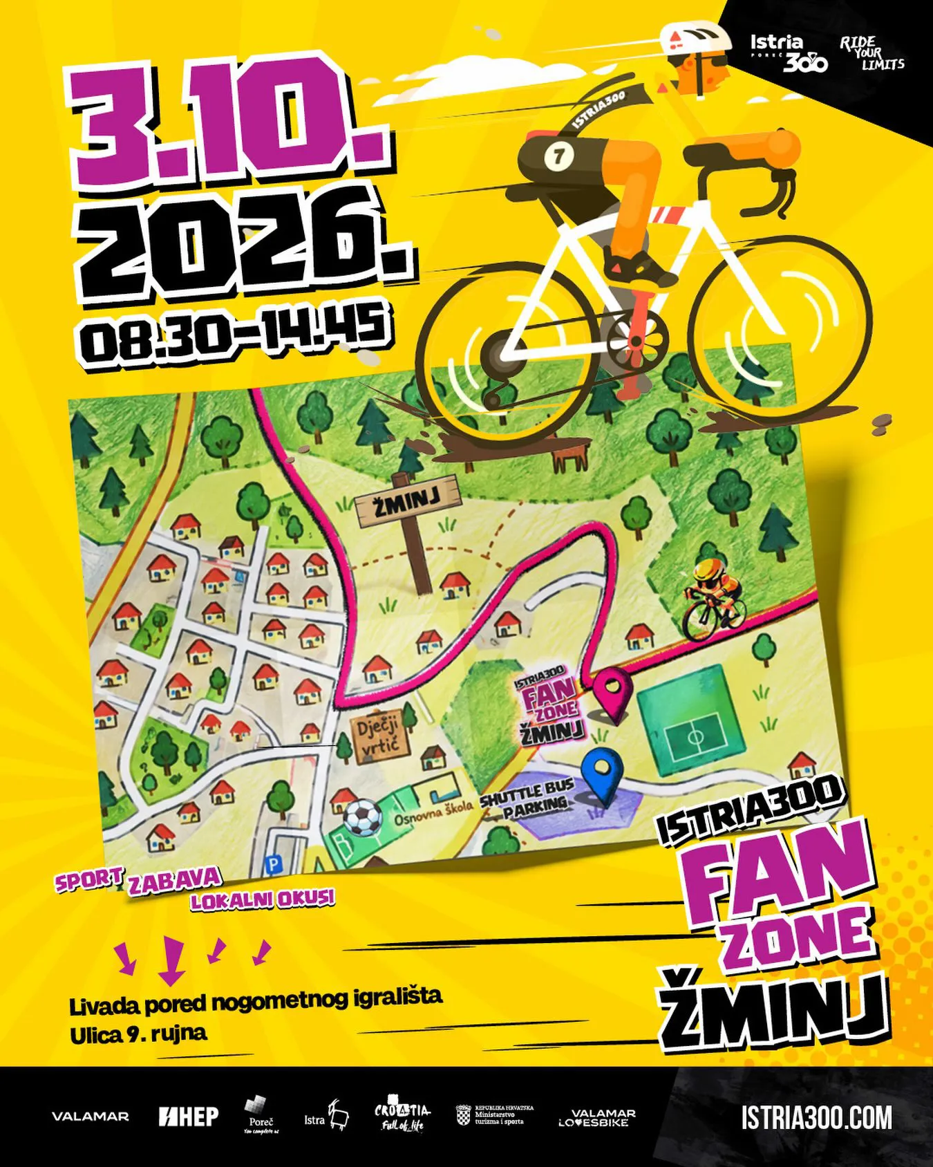 FAN ZONE Žminj – ISTRIA300