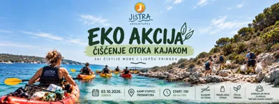 EKO AKCIJA ČIŠĆENJE OTOKA KAJAKOM