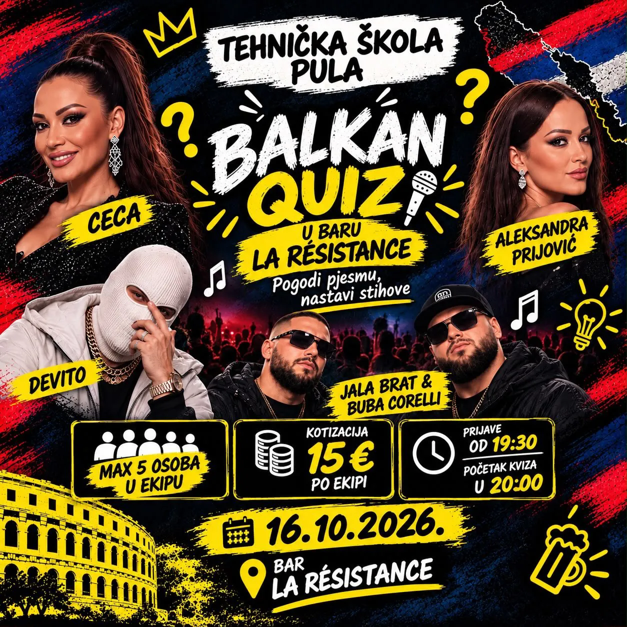 Balkan Kviz Tehničke škole Pula