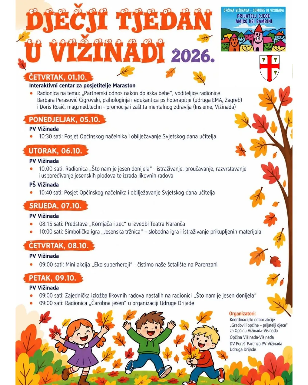 Dječji tjedan 2026. u Vižinadi