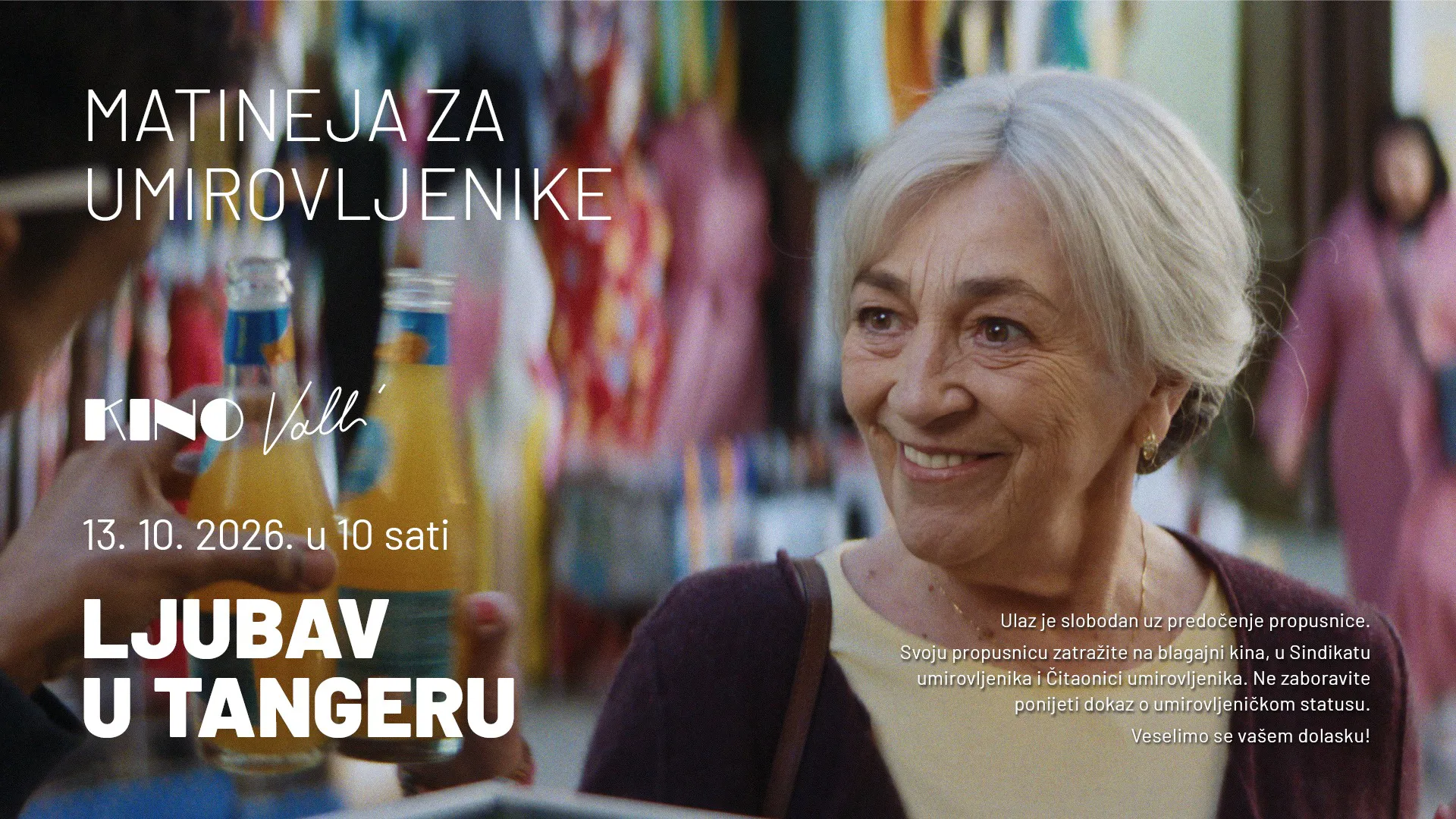 Matineja za umirovljenike: Ljubav u Tangeru
