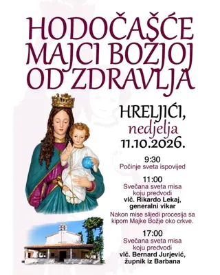 Sveta Marija od Zdravlja – svetkovina i hodočašće