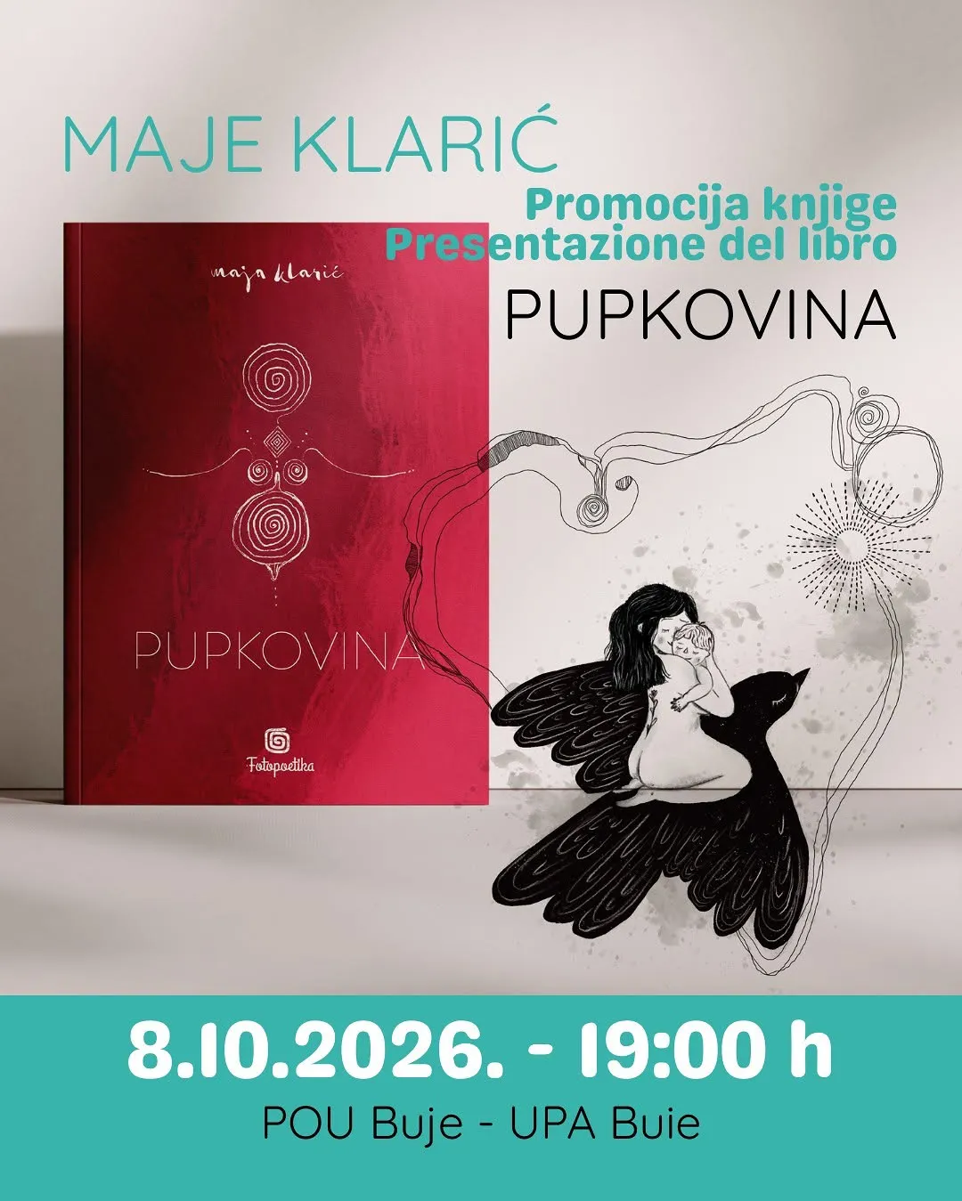 Promocija knjige „Pupkovina“ Maje Klarić