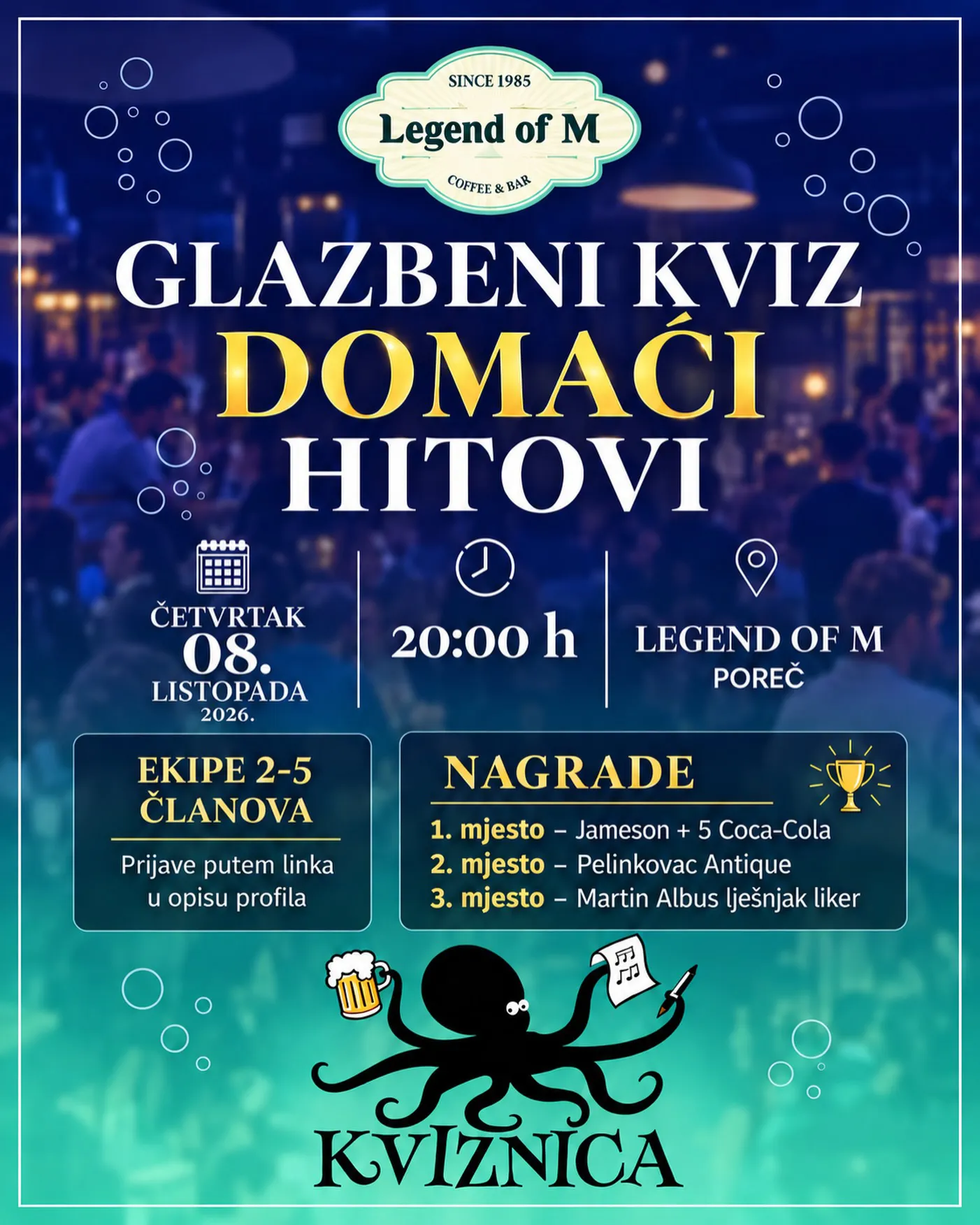 Glazbeni kviz - Domaći hitovi