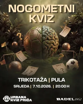 ⚽️ NOGOMETNI KVIZ U TRIKOTAŽI ⚽️