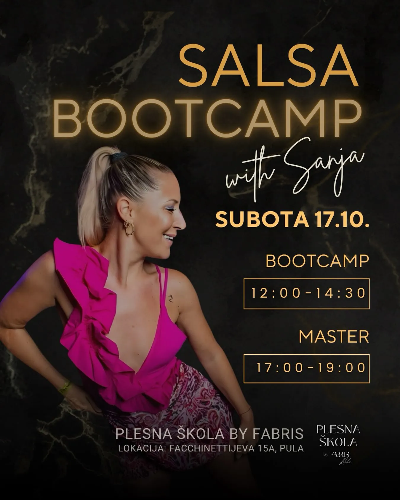 Salsa Bootcamp with Sanja
