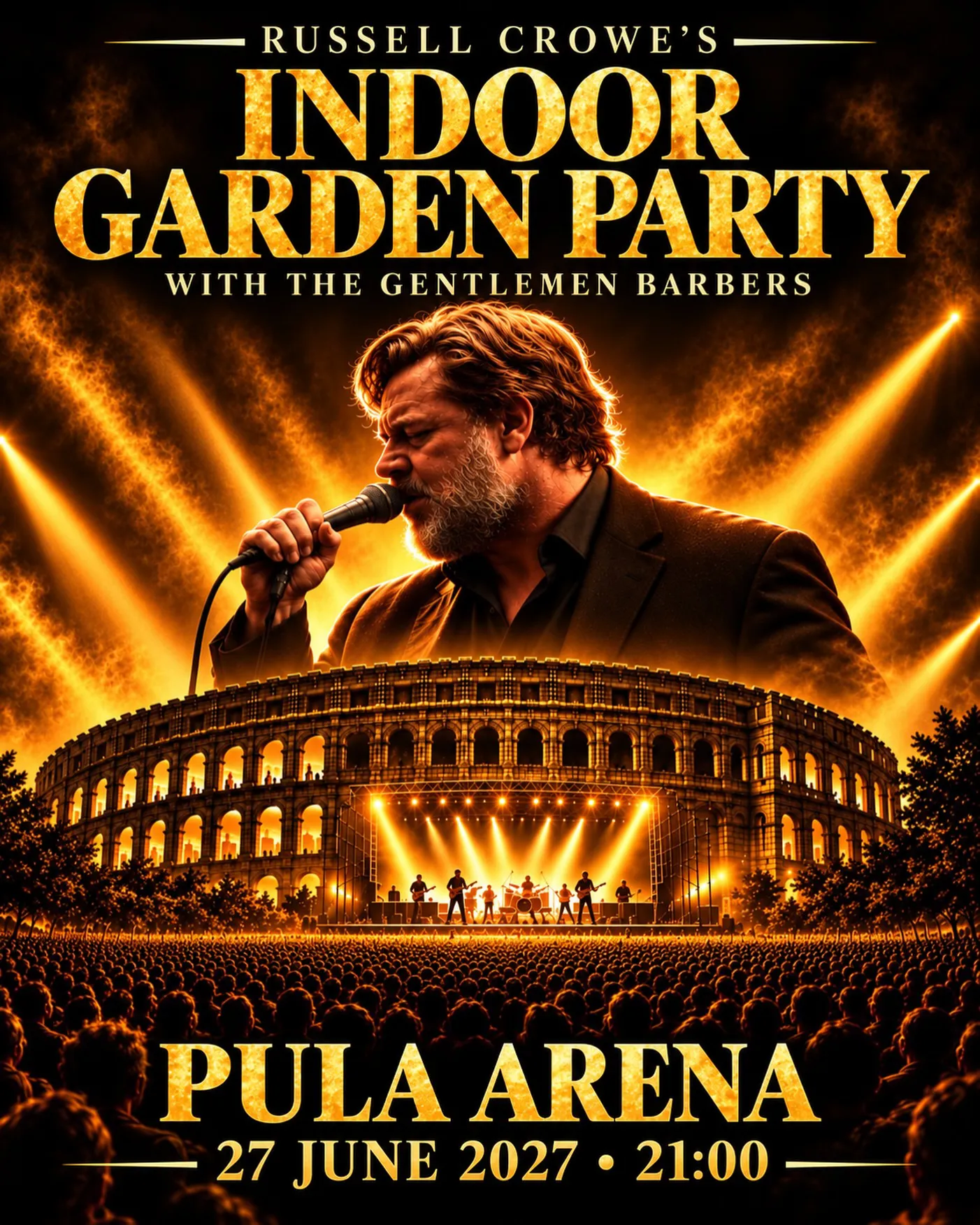 Russell Crowe's Indoor Garden Party