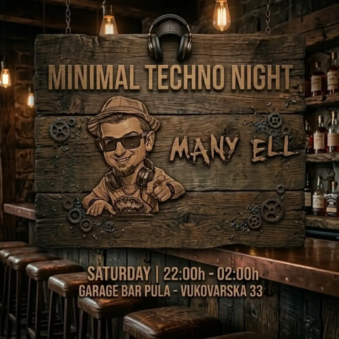 Minimal Techno Night - Many Ell