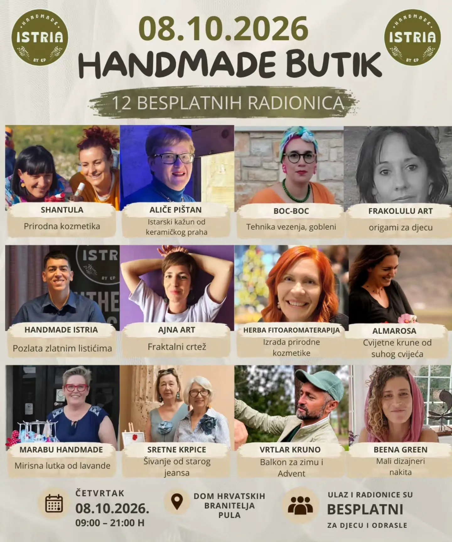 Jesenski Handmade butik i radionice