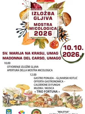 Izložba gljiva / Mostra Micologica 2026