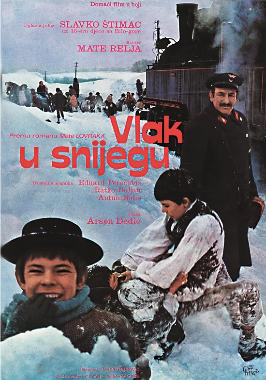 Vlak u snijegu (inkluzivna projekcija)