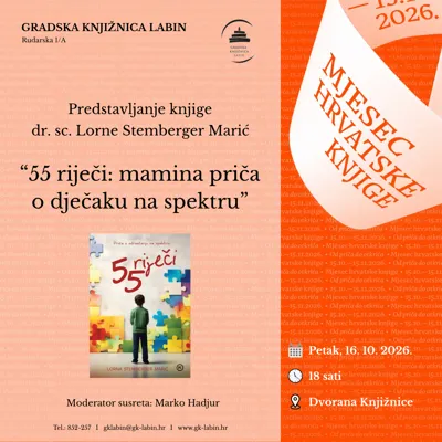 Predstavljanje knjige "55 riječi" Lorne Stemberger Marić