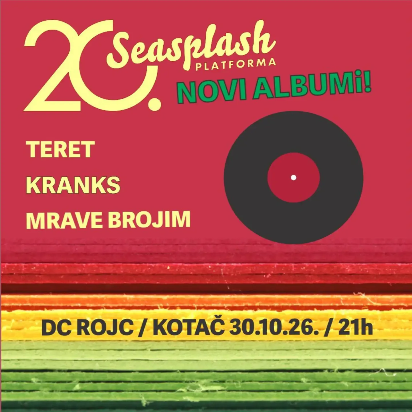 20. Seasplash platforma: Novi albumi!