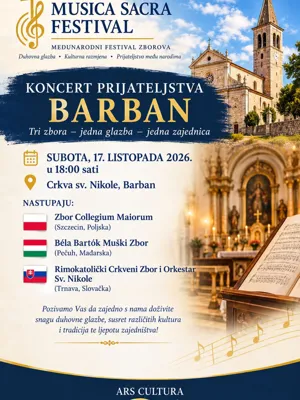 Koncert prijateljstva – Barban