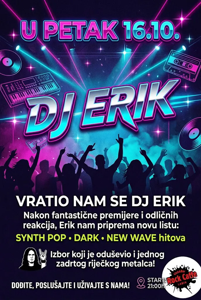 DJ Erik @ Rock Caffe Labin