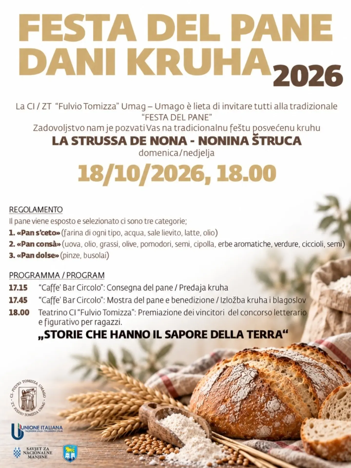 Festa del Pane - Dani kruha 2026