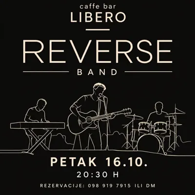 Reverse Band u caffe baru Libero