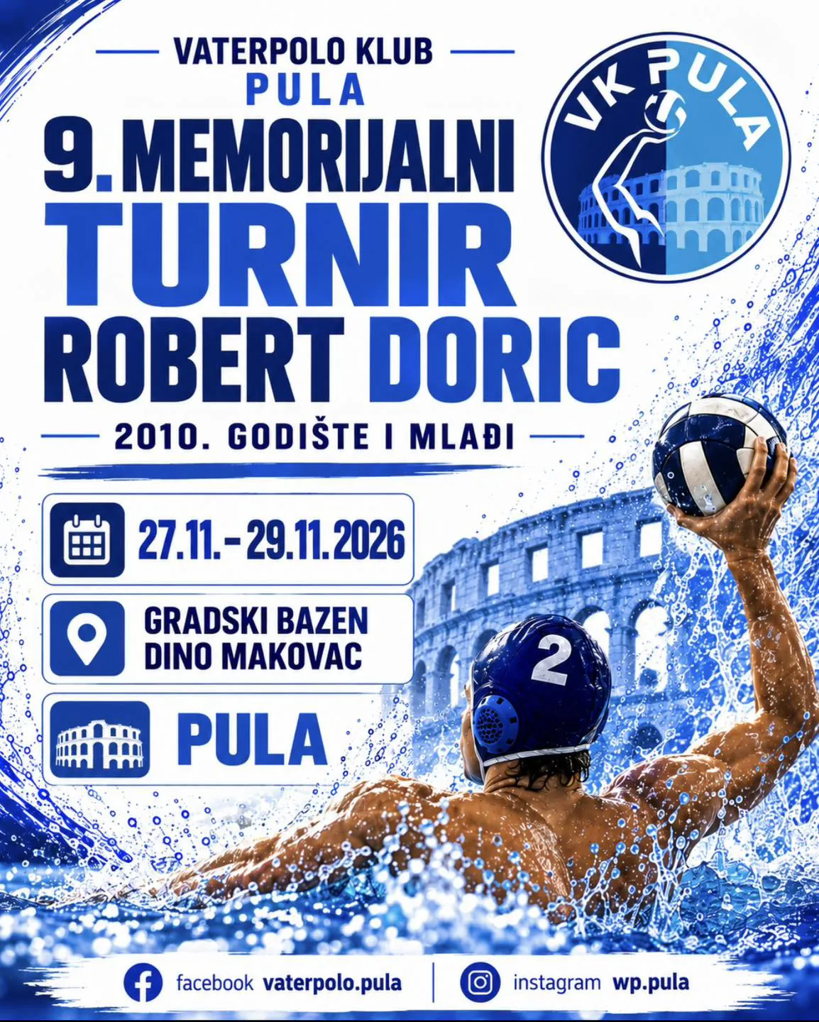 9. Memorijalni vaterpolski turnir „Robert Dorić”
