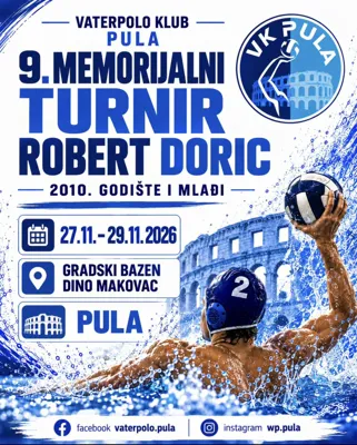 9. Memorijalni vaterpolski turnir „Robert Dorić”