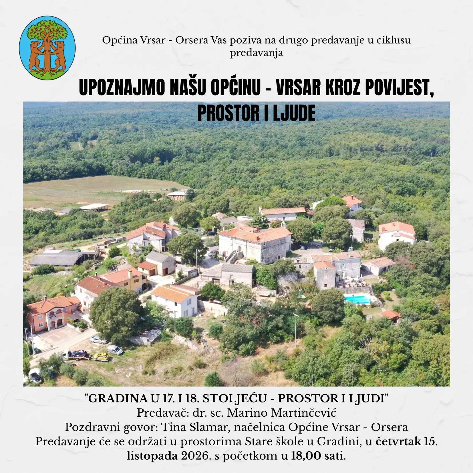Upoznajmo našu Općinu, Vrsar