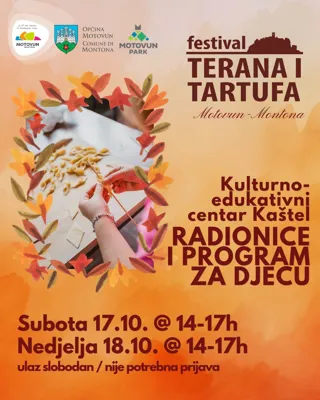 Radionice i program za djecu – Festival terana i tartufa