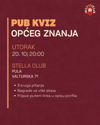 Pub Kviz Općeg Znanja