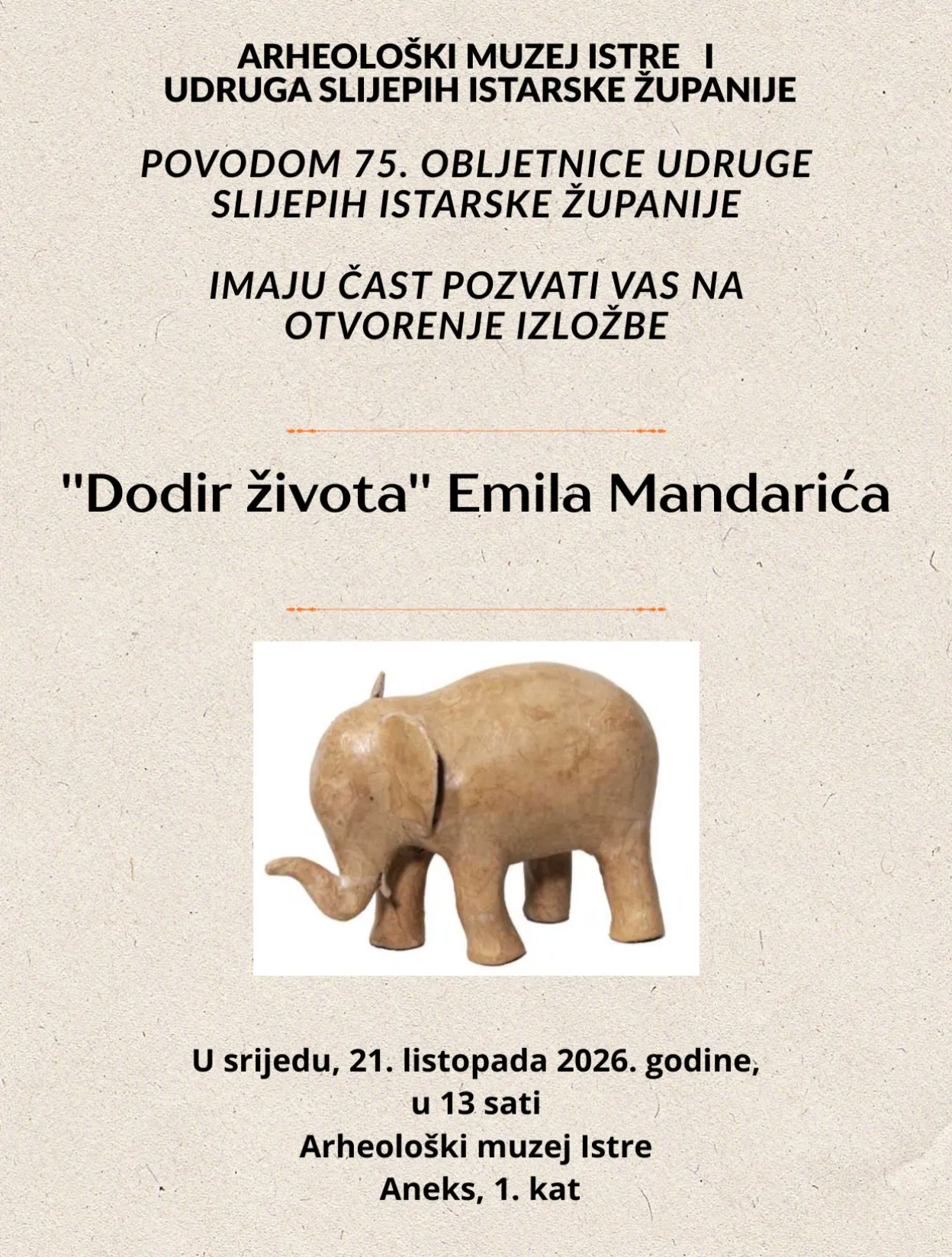 "Dodir života" Emila Mandarića