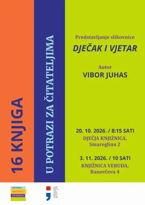16 knjiga u potrazi za čitateljima: Vibor Juhas predstavlja slikovnicu "Dječak i vjetar"