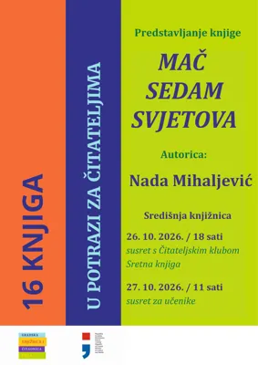 16 knjiga u potrazi za čitateljima: Nada Mihaljević i "Mač sedam svjetova"
