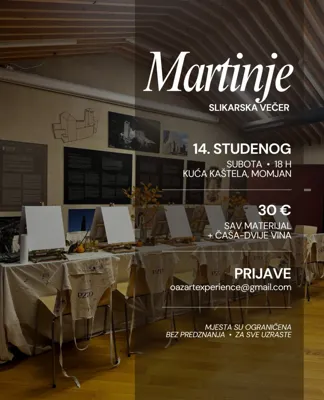 Martinje – slikarska večer