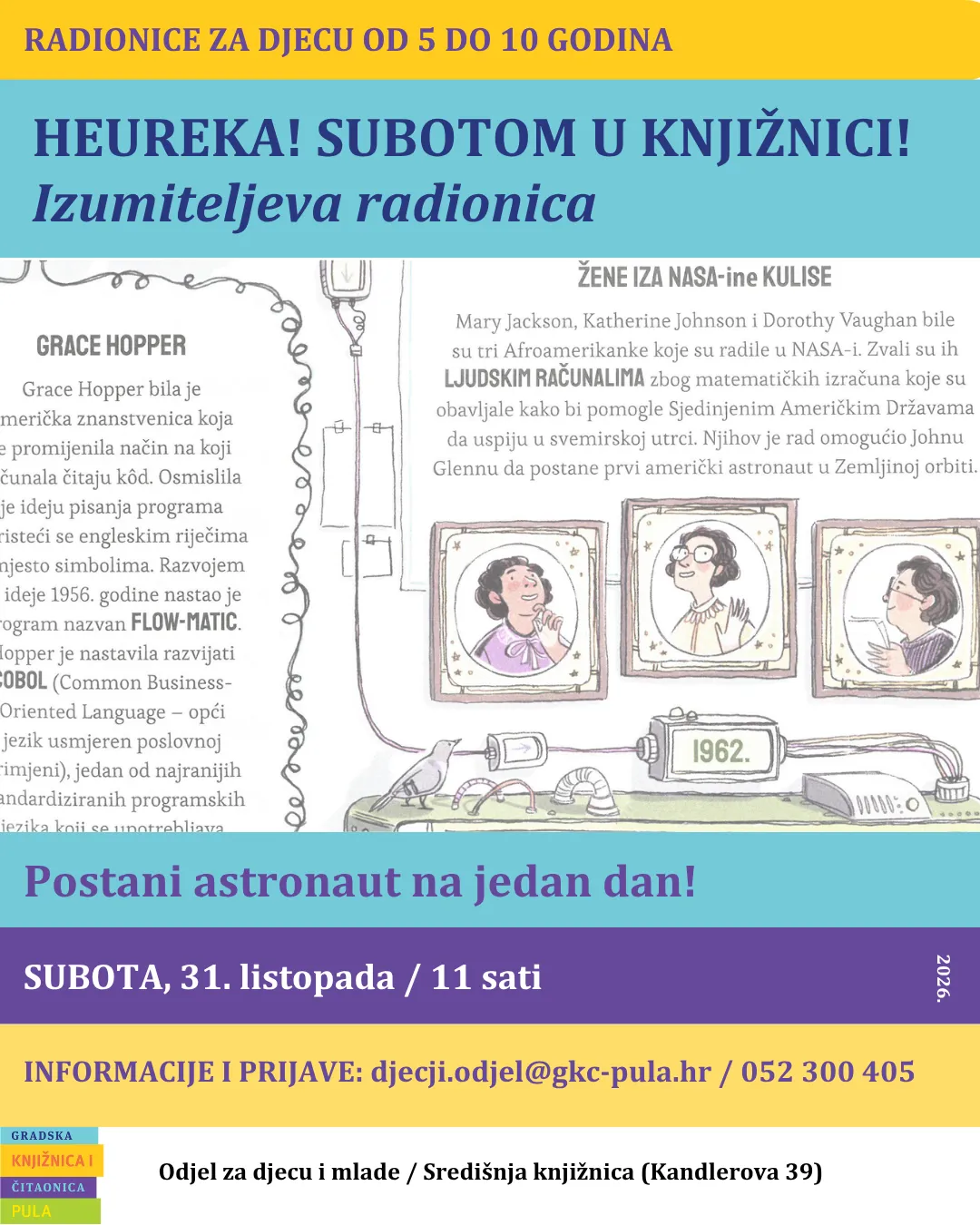 Heureka! Subotom u knjižnici!: Izumiteljeva radionica