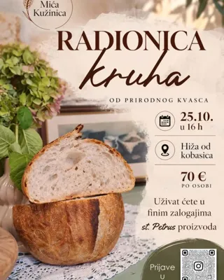 Radionica kruha od prirodnog kvasca