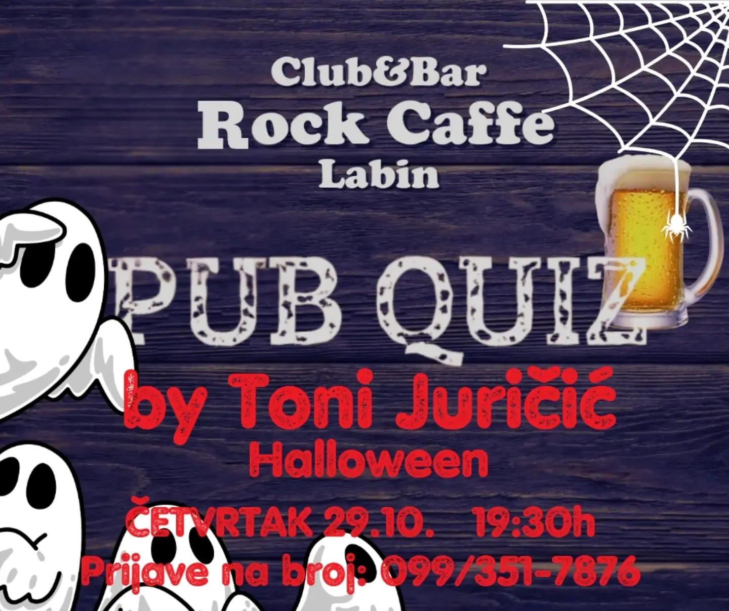 Pub Quiz by Toni Juričić - Halloween