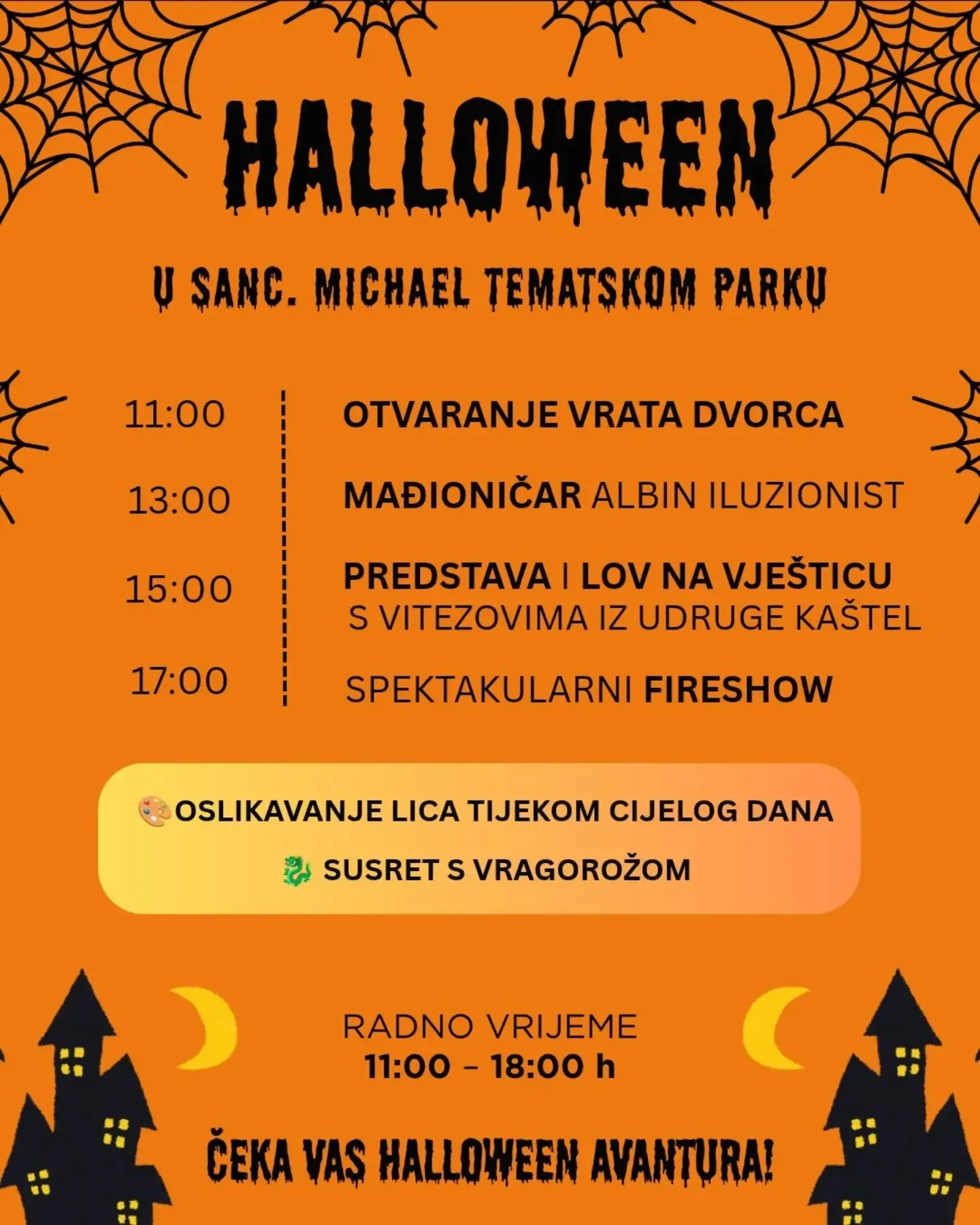 Halloween u Sanc. Michael tematskom parku