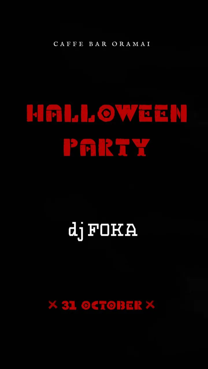Halloween Party @ Oramai
