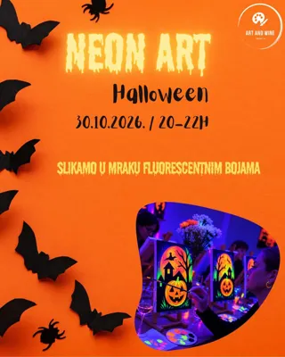 Neon Art Halloween