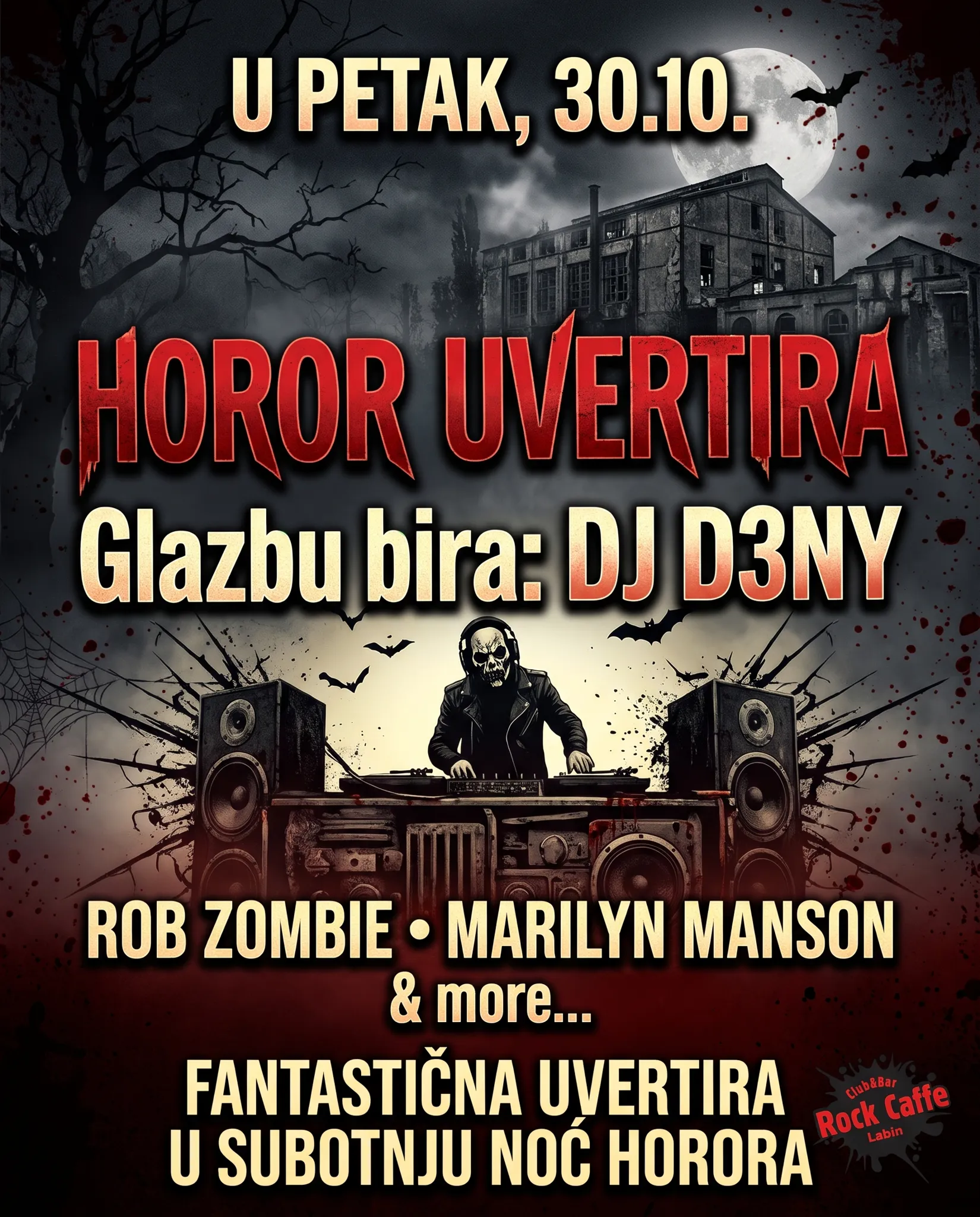 DJ D3NY @ Rock Caffe Labin