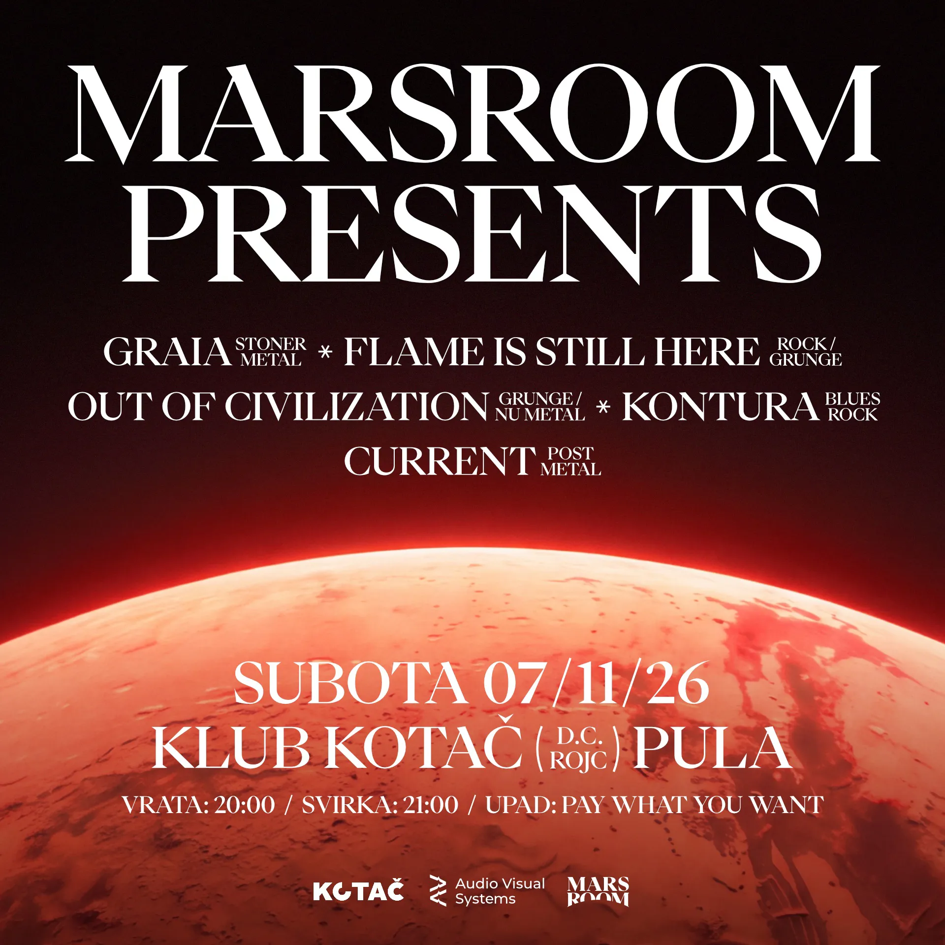 Marsroom Presents