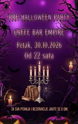 Pre-Halloween Party