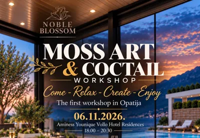 MOSS ART & COCKTAIL WORKSHOP