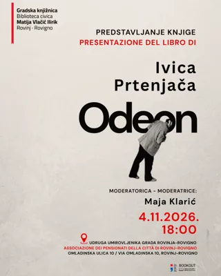 MJESEC HRVATSKE KNJIGE – BOOKOUT: Predstavljanje romana “Odeon” Ivice Prtenjače