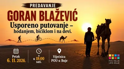 Usporeno putovanje s Goranom Blaževićem u Bujama