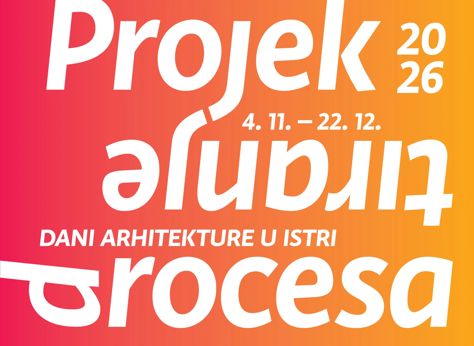 Projektiranje procesa – Dani arhitekture u Istri 2026